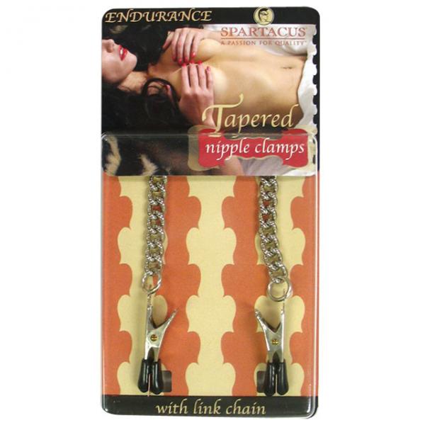 Rubber Tipped Nipple Clamps With Curbed Chain