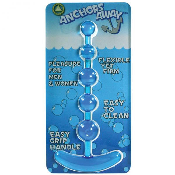 Anchors Away Anal Beads (blue)