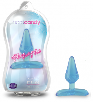 Hard Candy Beginners Butt Plug - Blue