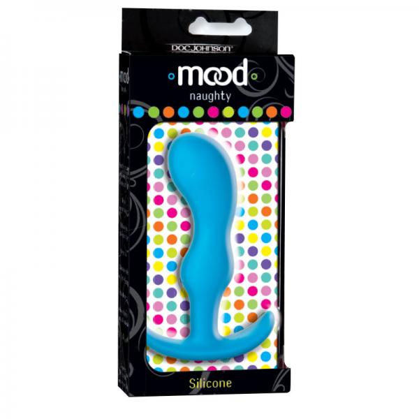 Mood - Naughty 2 - Large Blue Silicone Butt Plug