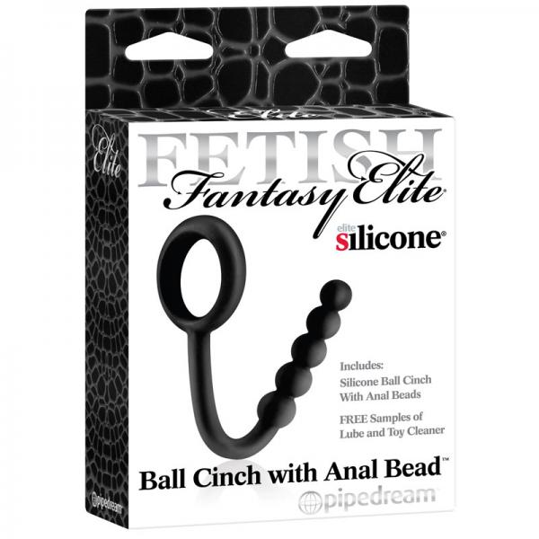 Fetish Fantasy Elite Ball Cinch With Anal Bead Purple