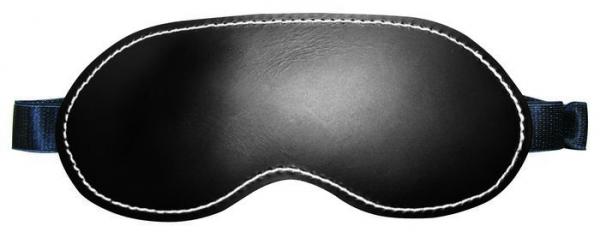 Edge Leather Blindfold Black OS