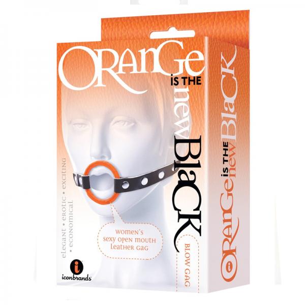 Orange Is The New Black Blow Gag Open Mouth Leather Gag