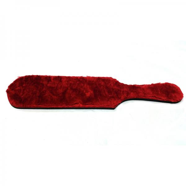 Rouge Paddle With Fur Red