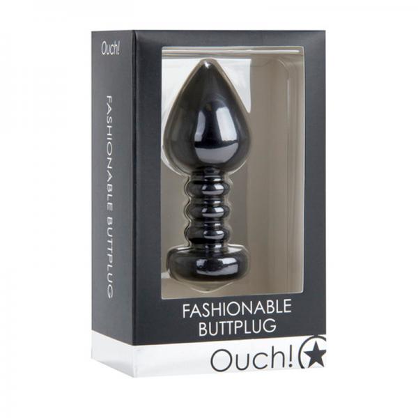 Ouch! Fashionable Buttplug - Black